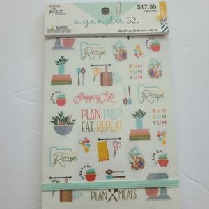 Agenda 52 Meal Prep Stickers
